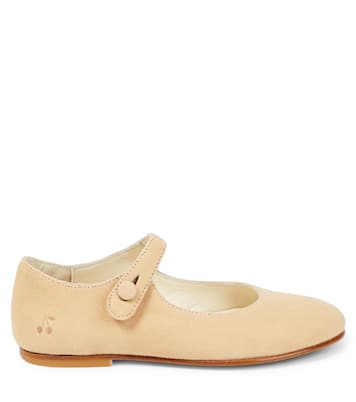 Ella suede Mary Jane ballet flats | Bonpoint