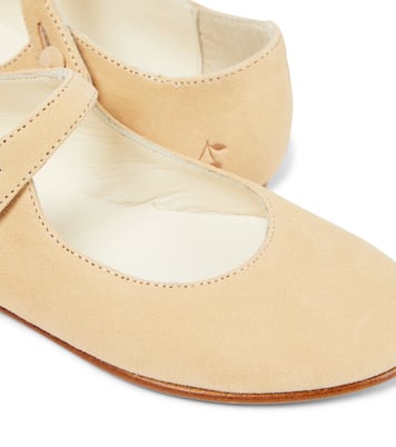 Ella suede Mary Jane ballet flats | Bonpoint