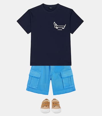 Bermuda-Shorts aus Baumwoll-Gabardine | Il Gufo