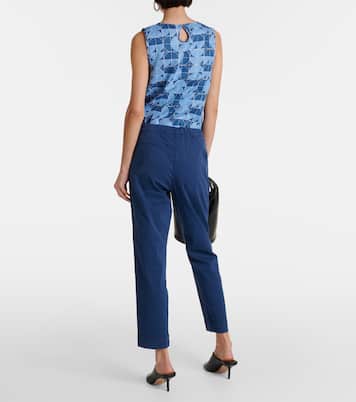 Pantaloni cropped Terreno in cotone | Max Mara