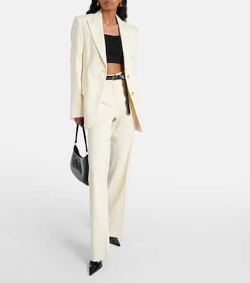 Pantaloni flared Tritone in canvas | Sportmax