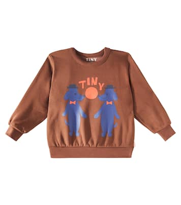 Felpa Tiny Dogs in jersey di cotone | Tinycottons