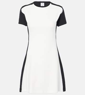 Vestido de jersey de algodón con logo | Courrèges
