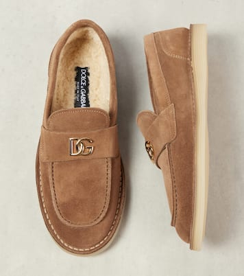 Mocassini DG in suede | Dolce&Gabbana