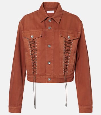 Cropped-Jeansjacke | Rabanne