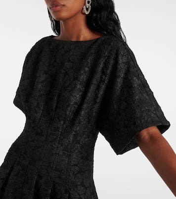 Midikleid Rosalie aus Jacquard | Simkhai