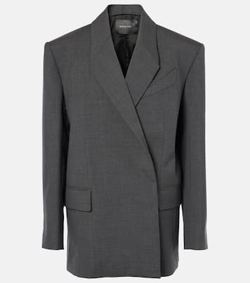 Blazer oversize en laine vierge | Mugler