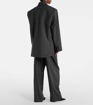 Blazer oversize en laine vierge | Mugler