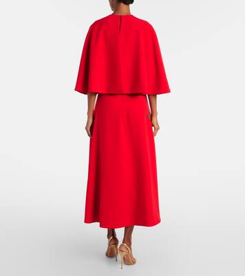 Robe Emlynn aus Crêpe mit Pailletten | Costarellos