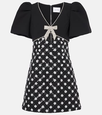 Minikleid Alvia mit Pailletten und Kristallen | Rebecca Vallance