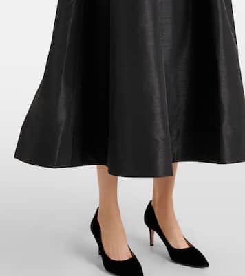 Abito midi Eliza con scollo bardot | Rebecca Vallance