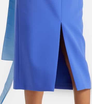 Robe de cocktail en crêpe | Carolina Herrera