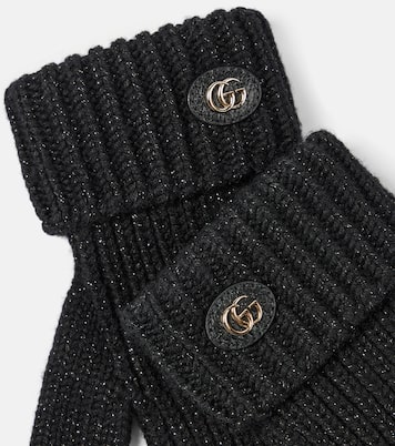 Handschuhe Double G aus einem Wollgemisch | Gucci