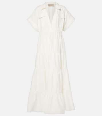 Maxikleid aus Baumwolle | Adriana Degreas