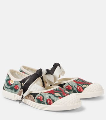 Bay By Bay jacquard Mary Jane sneakers | Valentino Garavani