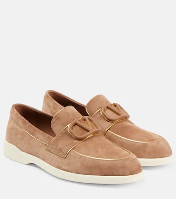 Leisure Flows suede loafers | Valentino Garavani