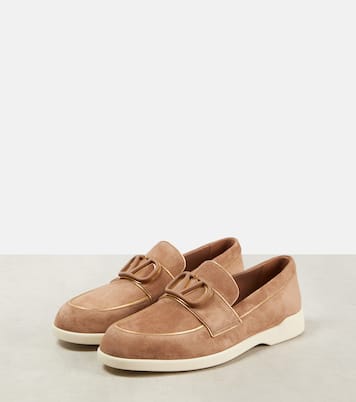 Leisure Flows suede loafers | Valentino Garavani