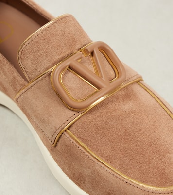 Leisure Flows suede loafers | Valentino Garavani