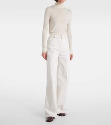 Jeans Abbey a gamba larga e vita alta | Joseph
