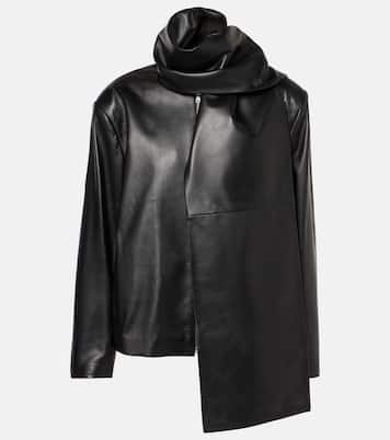 Veste Layla en cuir | Nour Hammour