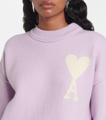 Pullover Ami de Cœur in lana vergine | Ami Paris