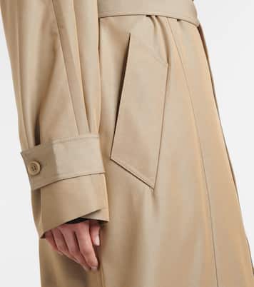Astoria cutout trench coat | The Frankie Shop