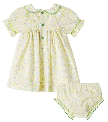 Baby - Abito e culottes Palma in cotone | La Coqueta