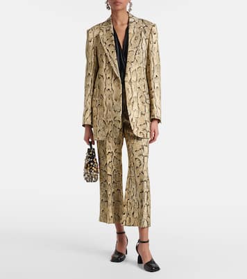 Blazer in jacquard | Dries Van Noten