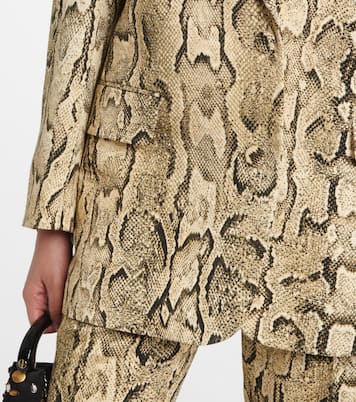 Blazer in jacquard | Dries Van Noten