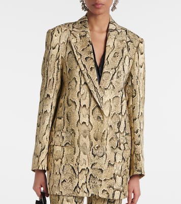 Blazer in jacquard | Dries Van Noten