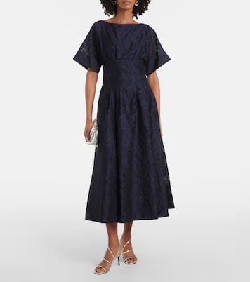 Abito midi Rosalie in jacquard | Simkhai