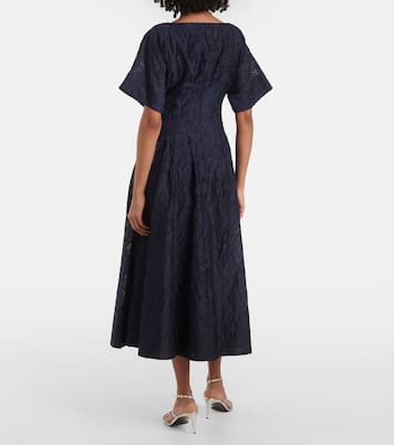 Abito midi Rosalie in jacquard | Simkhai