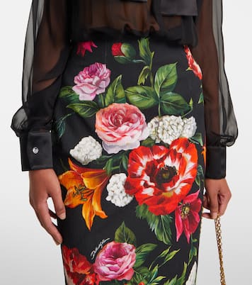 Bedruckter Bleistiftrock | Dolce&Gabbana