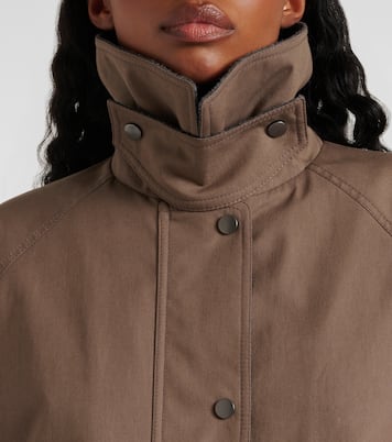 Jacke aus einem Baumwollgemisch | Brunello Cucinelli