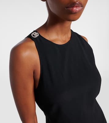 Double G embellished gown | Gucci