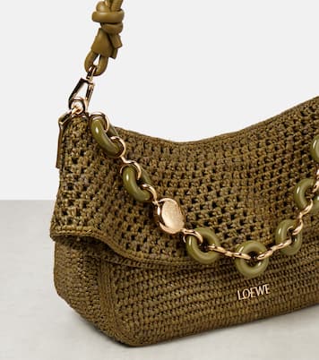 Sac Paula's Ibiza Ola Small en raphia | Loewe