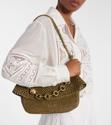 Sac Paula's Ibiza Ola Small en raphia | Loewe