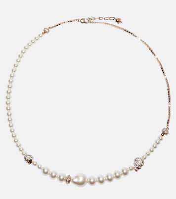 Faux pearl necklace | McQueen