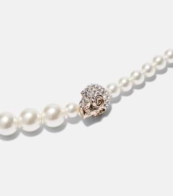 Faux pearl necklace | McQueen