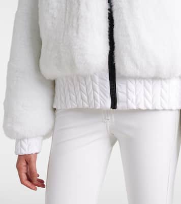 Chaqueta de esquí reversible con pelo sintético | Goldbergh