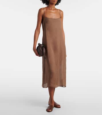 Midikleid Niko aus Ramie | Leset
