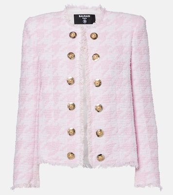 Spencer cotton-blend tweed jacket | Balmain
