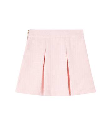 Pleated tweed skirt | Tartine et Chocolat