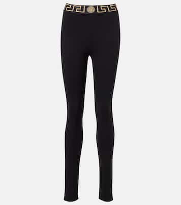 Greca Border leggings | Versace