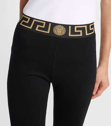 Greca Border leggings | Versace