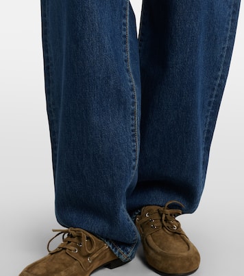 Tess Long low-rise barrel-leg jeans | Slvrlake