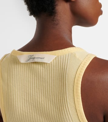 Rond Carré cotton tank top | Jacquemus