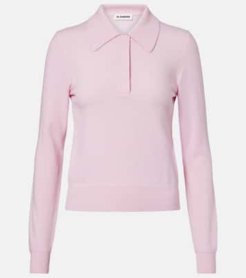 Virgin wool polo sweater | Jil Sander