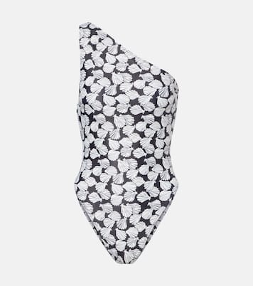 Printed one-shoulder swimsuit | Same