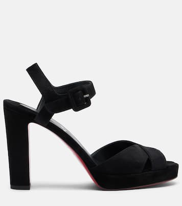 Cora 100 suede sandals | Christian Louboutin